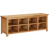 vidaXL Stojalo za čevlje 114x37x45 cm trdna hrastovina Cene