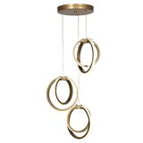 VISILICA Kovinska LED viseča svetilka v bronasti barvi ø 20 cm Sezen – | Shoptok.si