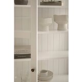 Ellos Home Bela vitrina iz MDF plošč 98x193x34 cm Wilma – | Shoptok.si
