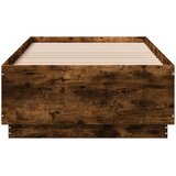  Okvir za krevet s LED svjetlima 75x190 cm od konstruiranog drva | Eponuda.ba