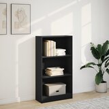  Regal za knjige crni 60x24x109 cm od konstruiranog drva | Eponuda.ba