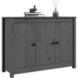 Komoda sivi 100 x 35 x 74 cm od masivne borovine | shoptok.hr
