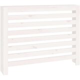  Pokrov za radiator bela 108,5x19x84 cm trdna borovina, (21397858) | Shoptok.si
