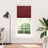  Plisirana zavjesa Bordo crvena 85x200 cm Širina tkanine 84,4 cm Poliester | shoptok.hr