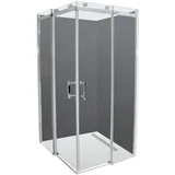 tuš kabina leo 100X100X195cm/8mm nano easy