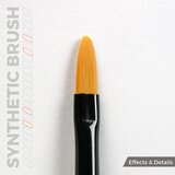 AK Interactive Sintetička Četkica Filbert 4 - AKB015 | Eponuda.com