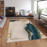  Tepih sa gumenom podlogom 120x180cm - zeleno pero, TG-1098 Cene