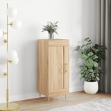 vidaXL Komoda sonoma hrast 34,5x34x90 cm inženirski les Cene