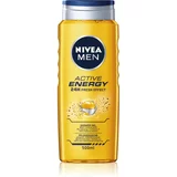 Nivea Men Active Energy gel za prhanje za moške 500 ml