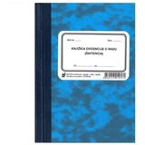 NARODNE NOVINE-UT XV-33 KNJIŽICA EVIDENCIJE O RADU (ŠIHTERICA); Knjižica 160 stranica, 12 x 17 cm | shoptok.hr