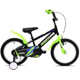 Adria Bicikl 16" Rocker dječji, crno zeleni | shoptok.hr