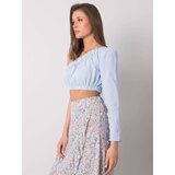 RUE PARIS Blouse-341-BZ-5267.04-light blue | Shoptok.si