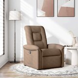  Naslanjač iz rjavega blaga, (21824836) | Shoptok.si