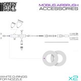Gaahleri Mobius Nozzle O-Rings (White PTFE) | Beli O-Prstenovi za Diznu Mobius Airbrusha | Eponuda.com