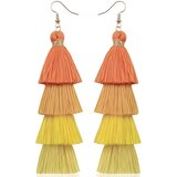 IZMAEL Minđuše QU-32606 - Žuta | shoptok.hr