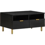 vidaXL Stolić za kavu crni 80 x 54 x 40 cm od konstruiranog drva | shoptok.hr