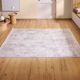 Dieter Knoll tkana preproga 133/190 cm tkano srebrne barve | Shoptok.si