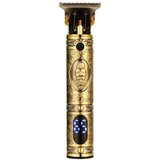 SARAHE VGR V-228 5W USB retro gravirani strižnik za lase z LED digitalnim zaslonom (bronasta barva), (22149894) Cene