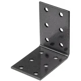Perforiran kotni veznik Duravis® (Do x Š x V: 60 x 60 x 40 mm, Črna)