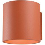 Sollux Lighting Stenska svetilka ORBIS 1 okra rdeča, (5000352064) | Shoptok.si