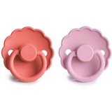 FRIGG® Daisy Size 1:0-6 months duda Blush/Cotton candy 2 kos | Shoptok.si