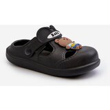 Kesi Children's foam slippers with embellishments, black opleia cene