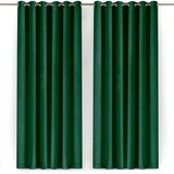 Filumi Zelena zavjesa za djelomično zamračenje od samta 530x225 cm Velto – | shoptok.hr