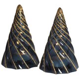 Sirius Črne svetlobna dekoracija v kompletu 2 ks na baterije ø 6 cm Vilma Tree – Cene