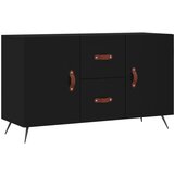 Maison Chic Komoda - Predalnik črno 100x36x60 cm inženirski les, (21716301) Cene