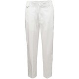 Low Brand Hlače Chino / Carrot - Bela Cene
