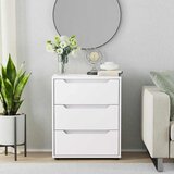  Komoda VISNES Bijela 60x40x73 cm Inženirsko drvo - Bijela 1 | shoptok.hr