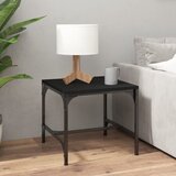  Bočni stolići 2 kom crni 40 x 40 x 35 cm od konstruiranog drva | shoptok.hr