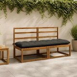  Jastučić za klupu VIANEN 100% poliester Antracit - Antracit 180 x 60 x 12 cm | shoptok.hr