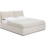Bonami Selection Bež oblazinjena zakonska postelja s prostorom za shranjevanje z letvenim dnom 180x200 cm Thessa Pillow – | Shoptok.si