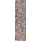 Flair Rugs Rožnato-siva preproga Nuru, 60 x 230 cm Cene
