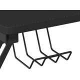  Igraći stol s nogama u obliku slova Y crni 90 x 60 x 75 cm | shoptok.hr
