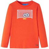  Dječja majica s dugim rukavima jarkonarančasta 104 | shoptok.hr