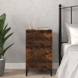  Noćni ormarić boja dimljenog hrasta 40x35x70 cm | shoptok.hr