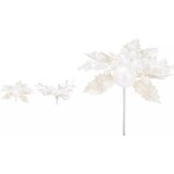  Novogodišnji cvet beli 20cm | ePonuda.com