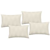Catherine Lansfield Satenaste prevleke za vzglavnik v kompletu 4 ks 75x50 cm So Soft Satin Stripe – Cene