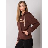 FANCY Sweatshirt-FA-BL-7239.23X-dark brown | Shoptok.si