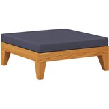  Modularni tabure s tamnosivim jastukom masivno bagremovo drvo | shoptok.hr