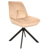  Stolica BOOGIE 1 - baršun - bež | shoptok.hr