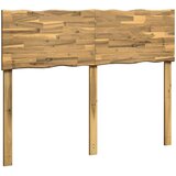  Uzglavlje s prirodnim rubom ROSTOCK Bijela 140 cm | shoptok.hr