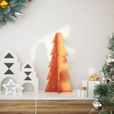 vidaXL Drveno ukrasno božićno drvce voštano smeđi 49 cm od borovine Cijene