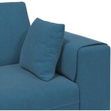 SOFA 3 pcs Plava 250 x 188 x 76 cm Baršun | shoptok.hr