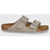 Birkenstock Natikače od brušene kože Arizona za muškarce, boja: siva, 1028603 | shoptok.hr