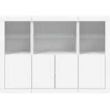  Komode s LED svjetlima 3 kom bijele od konstruiranog drva | shoptok.hr
