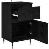  Kreveta Crni hrast 40 x 35 x 70 cm Obrađeno drvo i čelik | Eponuda.com