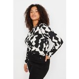 Trendyol Curve Multicolored Knitted Blouse | Shoptok.si